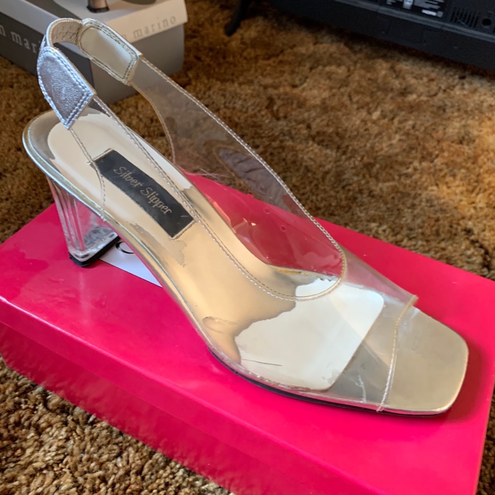 Clear dress shoe